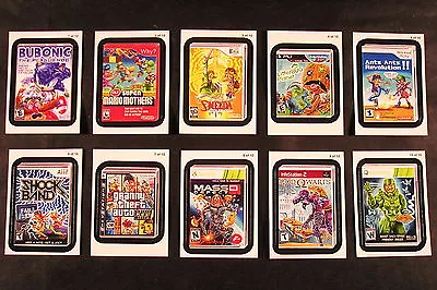 2012 Topps Wacky Packages ANS9 Series 9 LAME GAMES FULL SET Of 10 Stickers Nm+ • $9.29