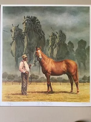 The Final Thunder Man O'war 1917-1947 Fred Stone Signed Limited Edition 2/695  • $1199.99