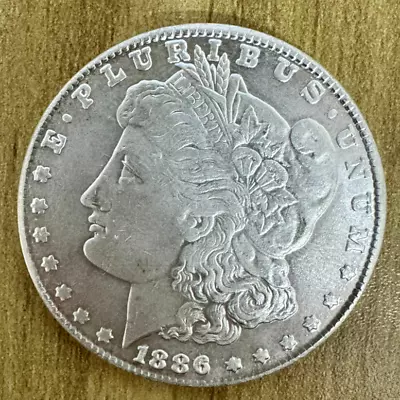 1886 S Morgan Dollar BU Uncirculated Mint State 90% Silver $1 US Coin • $38.89