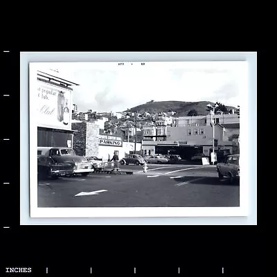 Vintage Photo SAN FRANCISCO SHOPPING CENTER PARKING LOT 1969 CARS • $6.80