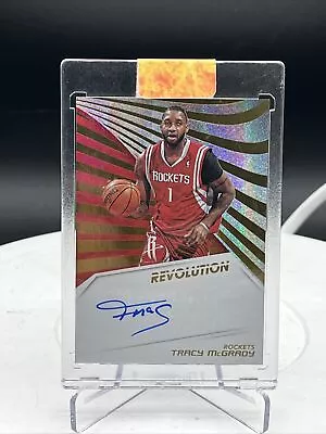 2018-19 Panini Revolution Auto Tracy McGrady #AU-TMG Auto HOF • $250