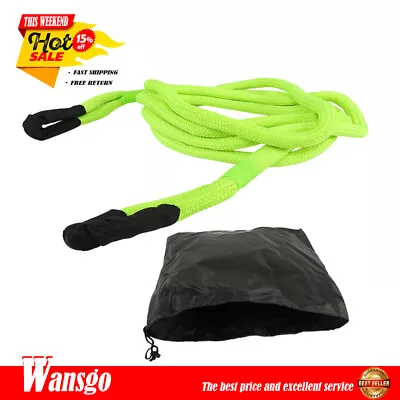 20' X 7/8  Recovery Tow Rope 28818 LBS Snatch Towing Strap Kinetic Energy W/ Bag • $50.84