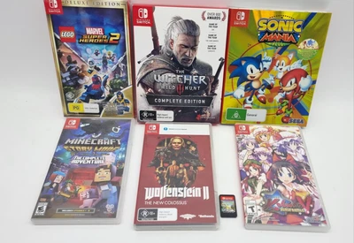 $319.95 • Buy Nintendo Switch Games Bundle. 7 Games