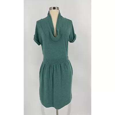 Anthropologie C. Keer V-neck Short Sleeve Knee Length Knit Dress S • $24.50