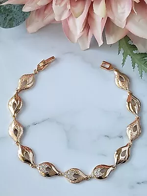  Bracelet Stainless Steel Flower Design On Belt Mothers Day Gift Jewelry Women • $9.95