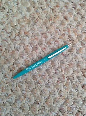 Malibu Rum Ballpoint Click Pen Teal Brand New • $7.50