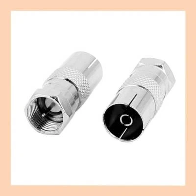 $4.95 • Buy F-Type Male To PAL Female Socket TV Antenna Cable Connector Adapter Cord Adaptor