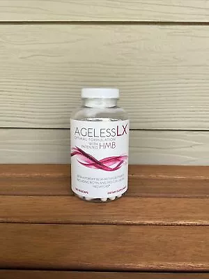 AgelessLX Optimal Formulation With HMB Biotin & Pro-Collagen Mediators 180 Caps • $45