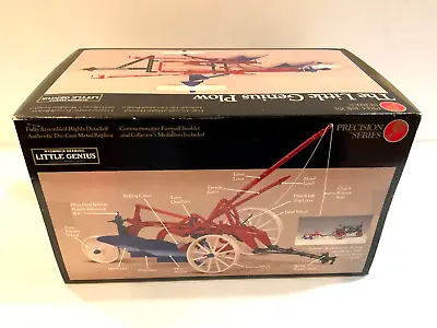 McCormick Farmall IH Little Genius 2 Bottom Plow 1/16th Ertl Precision Farm Toy • $69.95