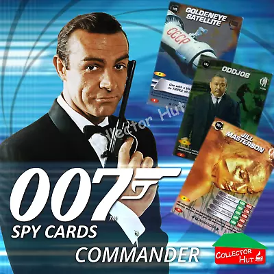 £0.99 • Buy James Bond 007 Commander Spy Cards RARE, SUPER & ULTRA RARE R, SR, UR YOU CHOOSE