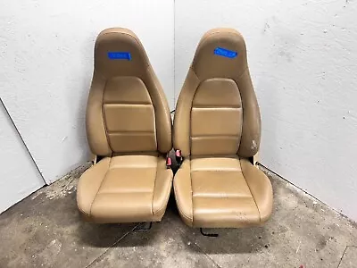 99-00 Mazda Mx-5 Miata Oem Seats Seat Set Tan Leather Left And Right • $699.99