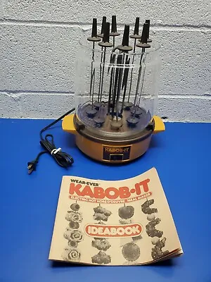 Vintage Wear-ever  Kabob-it  - Shish K Bob  Hors D'oeuvre - Meal Maker -electric • $49.99