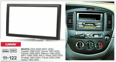 2DIN Car Radio Frame Radio Bezel Compatible With Mazda Mazda 323/626 2000-2003 • $10.69