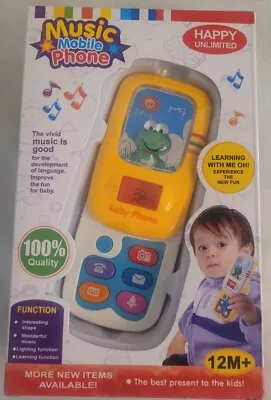 Musical Mobile Phone 12 Months+ Educational Baby Toys Toddler Fun • £14.25