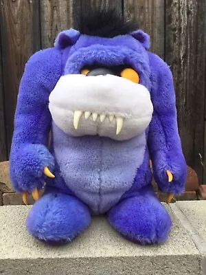 Hornby Terror Ted Munch Vintage Horror Plush My Pet Monster Were Beasty Bears 86 • $99.99