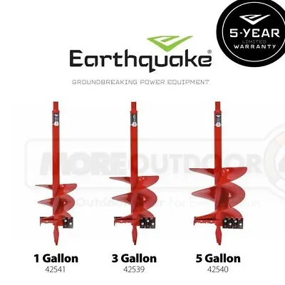 Earthquake Landscape Rapid Fire 1 3 5 Gallon Shrub Tree Outrigger Auger Bits • $399.99