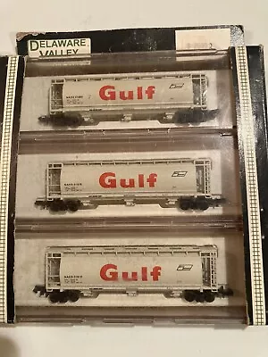 N Scale Delaware Valley NAHX Gulf  #31910 #31918 #31900 North American Tanker 3 • $30