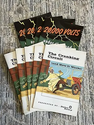 Vintage Lot Delco-Remy Manual The Cranking Circuit & 20000 Volts Under The Hood • $13.75