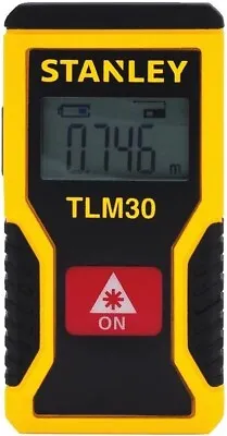 $24.99 • Buy Stanley TLM 30 Laser Distance Measurer New Rechargeable STHT77425