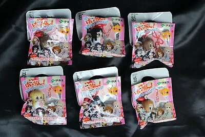 Complete Set Of 6 K-ON! Movie Promo Cell Phone Strap Ito En Ltd. Tea Cup 2012 • $55