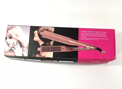 New Hair Straightener Curler Steam Styler KLY-088 • $19.99