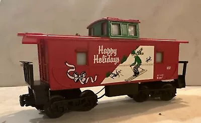 K-Line 6152 Christmas Caboose Lighted 1992 Happy Holidays Yuletide Set O/027 • $17.25