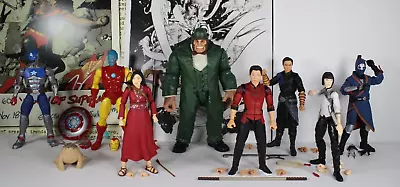 Marvel Legends MR HYDE Baf Lot Shang-Chi Katy Wenwu Xialing Stark (AI) 2021 • $69.99