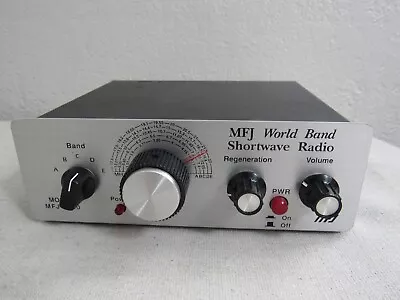 Untested MFJ World Band Shortwave Radio Receiver USA Made! • $99.99