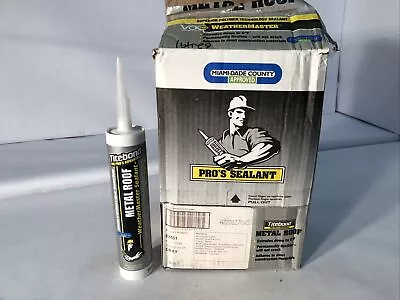 Titebond WheatherMaster Metal Roof Pro’s Sealant 62461 Gray  Partial Box 5 Tubes • $36