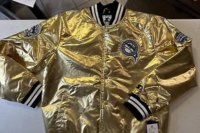 Miami Marlins MLB 2003 Comm World Series Gold Starter Jacket (L) NWT • $89.95