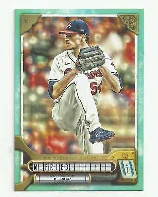 Max Fried 2022 Topps Gypsy Queen - Turquoise 164 /199 #296 Atlanta Braves • $0.99