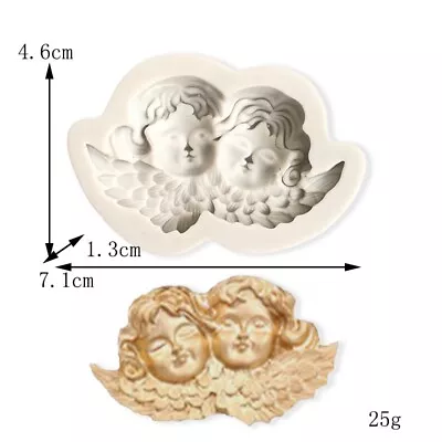 Fairy Angel Silicone Mould Cake Fondant Chocolate Icing Baking Decor Girl Mold • £3.25