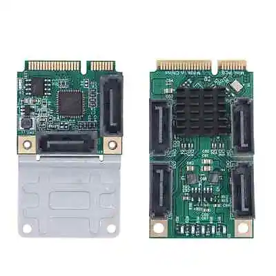 PCI-E PCI Riser 5.0/2.5 Expansion SATA Card PCIE Express 2/4 Key Mini Adapter • $9.11