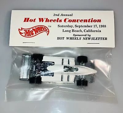 Hot Wheels 2nd Annual Convention Long Beach 1988 Turbo Streak Indy 500  Unopened • $96