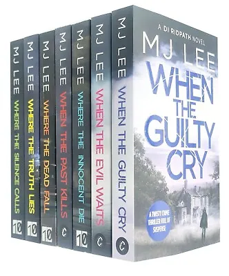 £24.99 • Buy M J Lee DI Ridpath Series Collection 7 Books Set Where Truth Lies, When Guilty