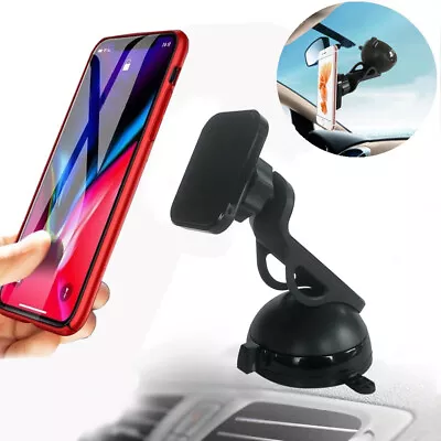 £7.94 • Buy Magnetic Car Phone Holder Metal Plate Magnet Dashboard Windscreen Mount Stand