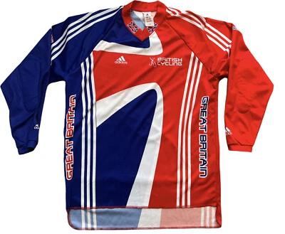 £14.99 • Buy Rare Team GB British Cycling Adidas Road Track Bike Jersey Small Long Sleeve