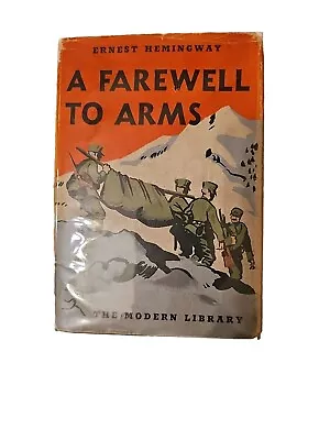 A Farewell To Arms  Ernest Hemingway 1932 Edition  • $20