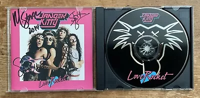 DANGER KITTY Love Rocket CD Signed By All 4 Members Steel Panther Metal Skool • $89.95