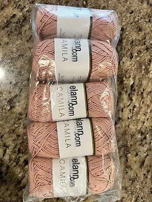 Elann Camilla Yarn -Lot Of 10 (123yds/50g) Each 50/50 Cotton & Linen • $29.99