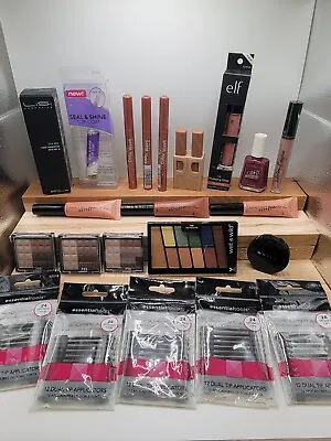 52 Pc Maybelline L’Oréal Mally & More Mixed Makeup Lot - New / Unused • $39.99