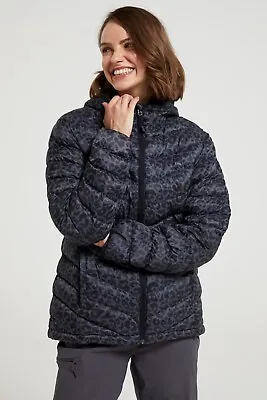 Mountain Warehouse Seasons Women's Printed Padded Jacket Ladies Water Resistant • £39.99