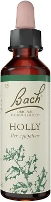 Bach Original Flower Remedies Holly 20ml • $43.21