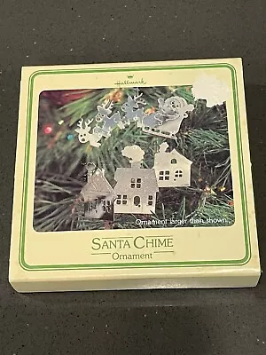Hallmark 1980 Santa Chime Christmas Ornament Vintage In Box New Old Stock • $11.99