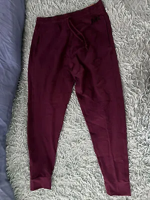 Victoria's Secret PINK Cotton High Waist Full Length Campus Jogger Large NWT • $27.99