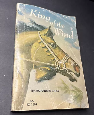 King Of The Wind  Marguerite Henry 1968 First Scholastic Printing • $7.99
