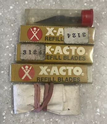 Vintage X-Acto Refill Knife Blades 9B For 9RX & 19 For 256 Plus Extra Pack • $10