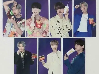 BTS X McDonald's Collaboration Official Limited Photocard Photo Card PC F/S • $19.99