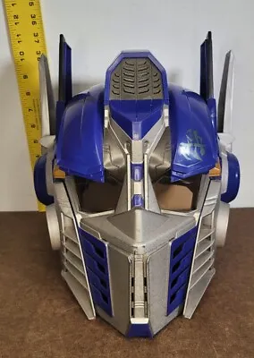 Optimus Prime Helmet Talking Voice Changing Mask Tested 2006 Halloween  Cosplay  • $27.54