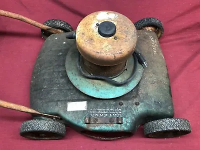 Vintage Wizard Western Auto Electric Push Mower Westinghouse Motor Runs • $100